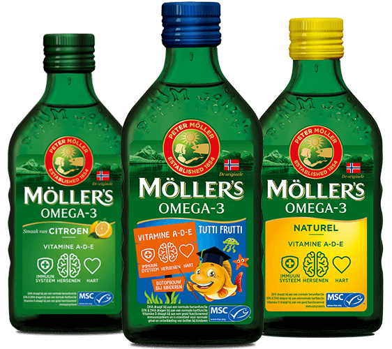Möllers Omega3 met Vitamine A & D Voor een gezonde weerstand